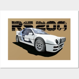 Ford RS200 Group B (light) Posters and Art